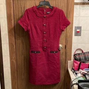 Karl Lagerfeld short sleeve dress, size 4